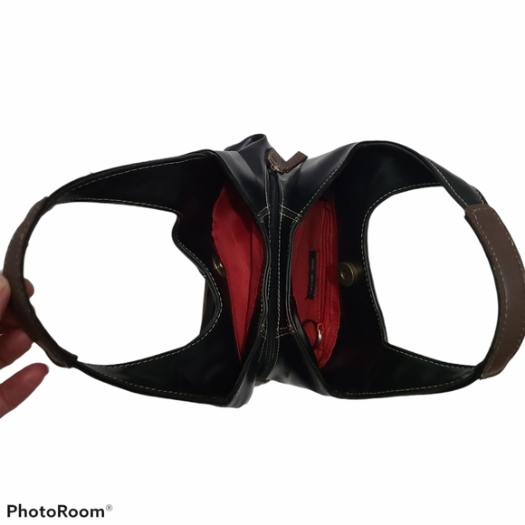 Nine West Y2K Black Vegan Leather Mini Bag - Picture 6 of 12